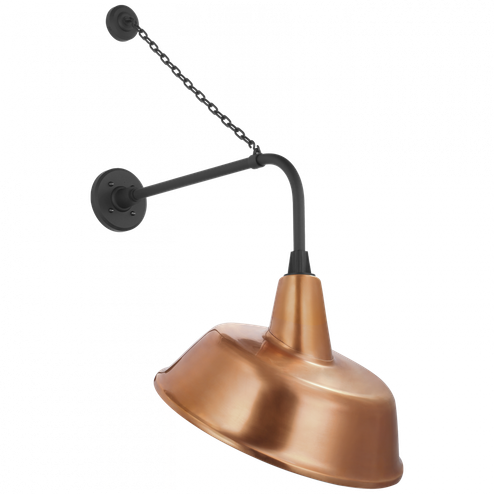 Academy 20'' Anchored Rex Barn Light (279|TOB 2810MBK/S4-SC)