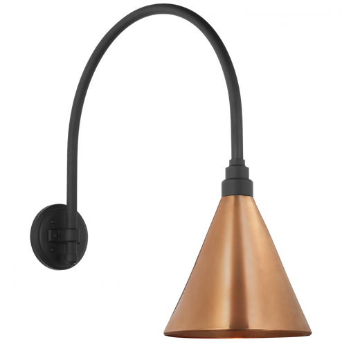 Academy 19.5'' Arched Mack Barn Light (279|TOB 2815MBK/S10-SC)