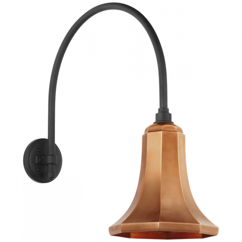 Academy 19.5'' Arched Mack Barn Light (279|TOB 2815MBK/S9-SC)