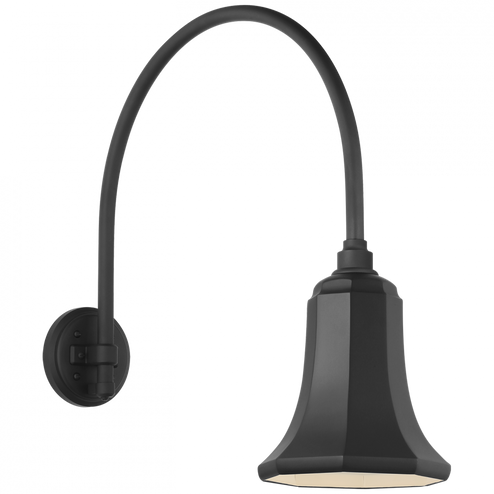 Academy 19.5'' Arched Mack Barn Light (279|TOB 2815MBK/S8-MBK)