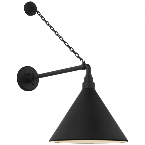 Academy 17.5'' Anchored Mack Barn Light (279|TOB 2813MBK/S11-MBK)