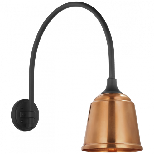 Academy 19.5'' Arched Mack Barn Light (279|TOB 2815MBK/S5-SC)