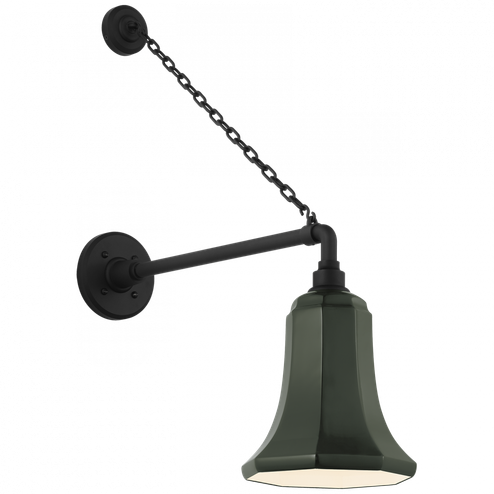 Academy 17.5'' Anchored Mack Barn Light (279|TOB 2813MBK/S8-G)