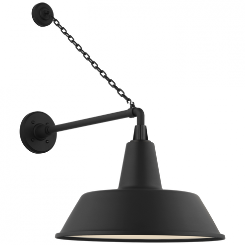 Academy 17.5'' Anchored Mack Barn Light (279|TOB 2813MBK/S2-MBK)