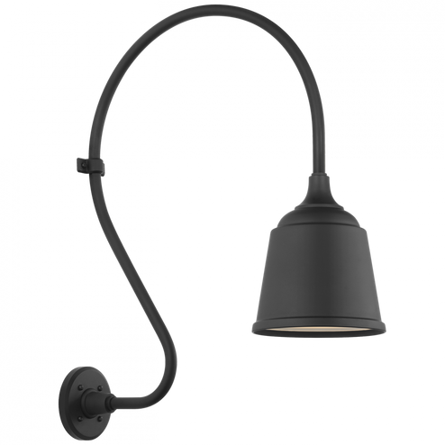 Academy 18'' Larrabee Barn Light (279|TOB 2805MBK/S5-MBK)