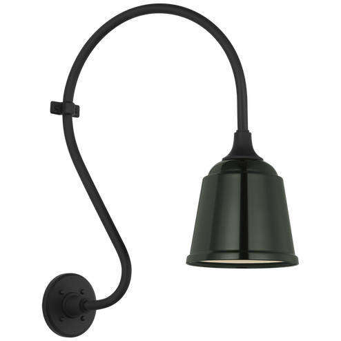 Academy 15'' Larrabee Barn Light (279|TOB 2804MBK/S5-G)