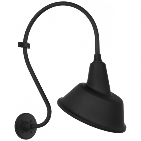 Academy 15'' Larrabee Barn Light (279|TOB 2804MBK/S3-MBK)