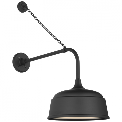 Academy 20'' Anchored Rex Barn Light (279|TOB 2810MBK/S6-MBK)