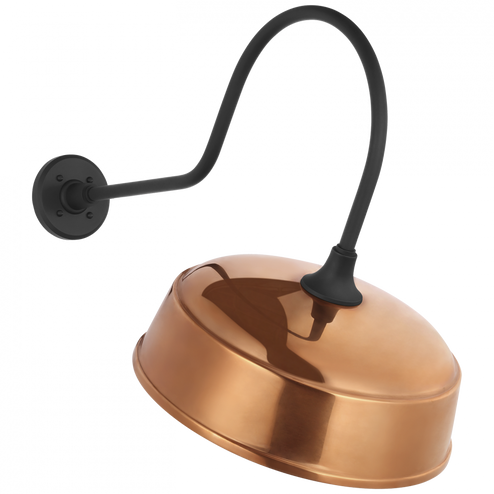 Academy 26'' Angled Flynn Barn Light (279|TOB 2803MBK/S7-SC)