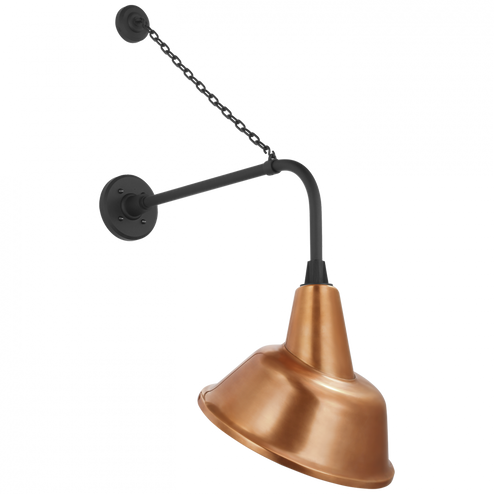 Academy 20'' Anchored Rex Barn Light (279|TOB 2810MBK/S3-SC)