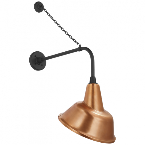 Academy 20'' Anchored Rex Barn Light (279|TOB 2810MBK/S3-SC)