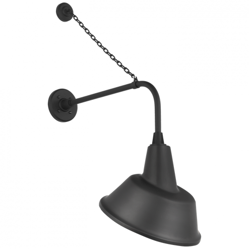 Academy 20'' Anchored Rex Barn Light (279|TOB 2810MBK/S3-MBK)