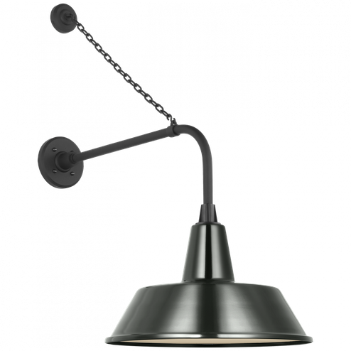 Academy 20'' Anchored Rex Barn Light (279|TOB 2810MBK/S2-G)