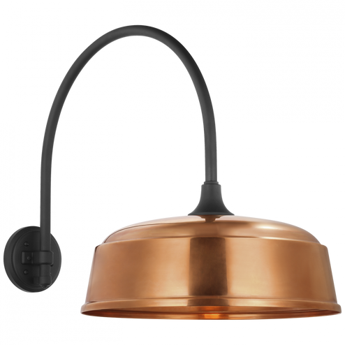 Academy 19.5'' Arched Mack Barn Light (279|TOB 2815MBK/S7-SC)