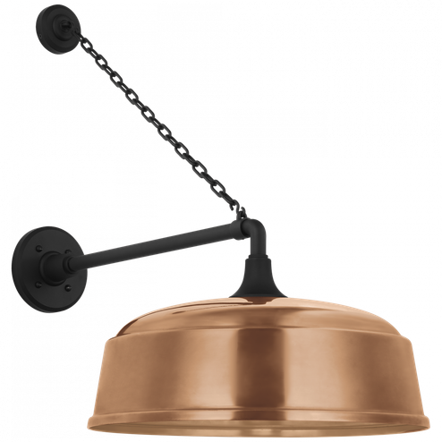 Academy 17.5'' Anchored Mack Barn Light (279|TOB 2813MBK/S7-SC)