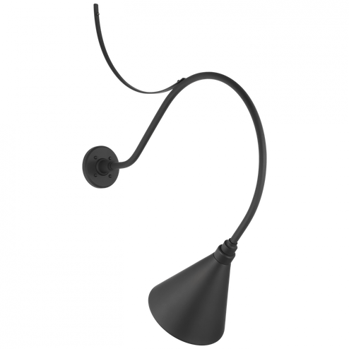 Academy 26.5'' Anchored Larrabee Barn Light (279|TOB 2806MBK/S10-MBK)