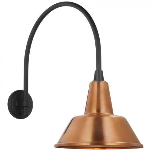 Academy 19.5'' Arched Mack Barn Light (279|TOB 2815MBK/S1-SC)