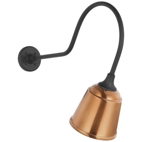 Academy 26'' Angled Flynn Barn Light (279|TOB 2803MBK/S5-SC)