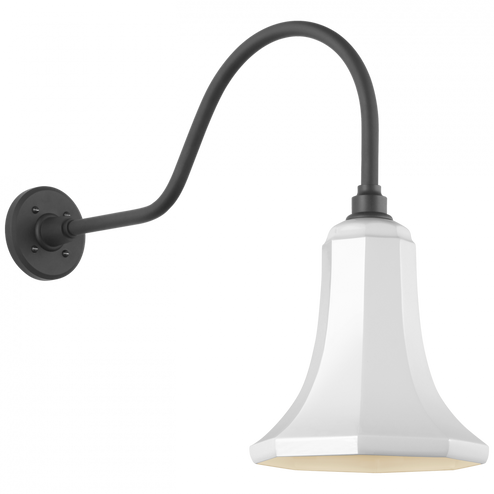 Academy 23'' Flynn Barn Light (279|TOB 2802MBK/S9-WHT)