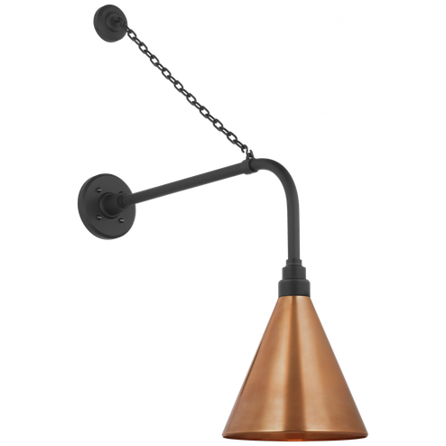 Academy 20'' Anchored Rex Barn Light (279|TOB 2810MBK/S10-SC)