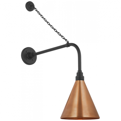 Academy 20'' Anchored Rex Barn Light (279|TOB 2810MBK/S10-SC)