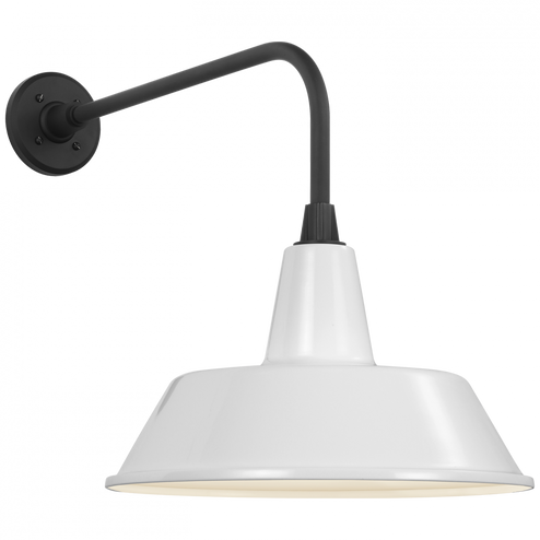 Academy 20'' Rex Barn Light (279|TOB 2809MBK/S2-WHT)