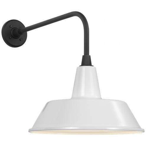 Academy 20'' Rex Barn Light (279|TOB 2809MBK/S2-WHT)