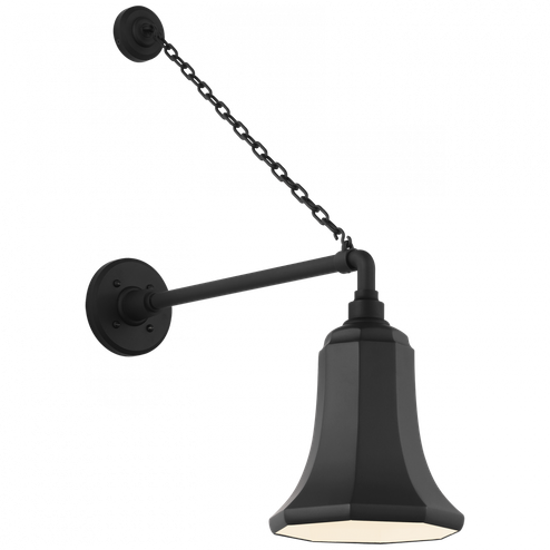 Academy 17.5'' Anchored Mack Barn Light (279|TOB 2813MBK/S8-MBK)