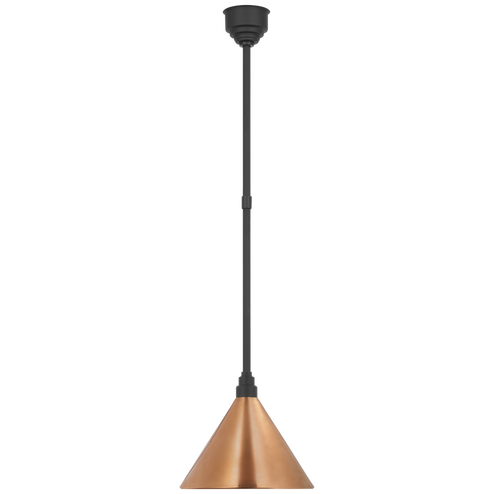 Academy 12.5'' Conical Savannah Pendant (279|TOB 5819MBK-SC)