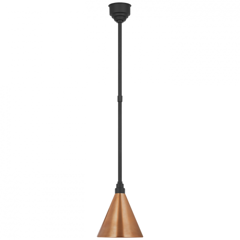 Academy 9'' Conical Savannah Pendant (279|TOB 5818MBK-SC)