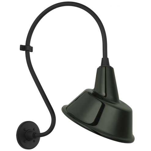 Academy 15'' Larrabee Barn Light (279|TOB 2804MBK/S3-G)