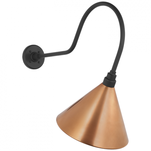 Academy 26'' Angled Flynn Barn Light (279|TOB 2803MBK/S11-SC)
