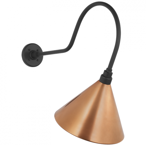 Academy 26'' Angled Flynn Barn Light (279|TOB 2803MBK/S11-SC)