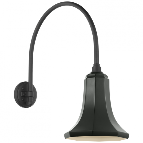Academy 19.5'' Arched Mack Barn Light (279|TOB 2815MBK/S9-G)