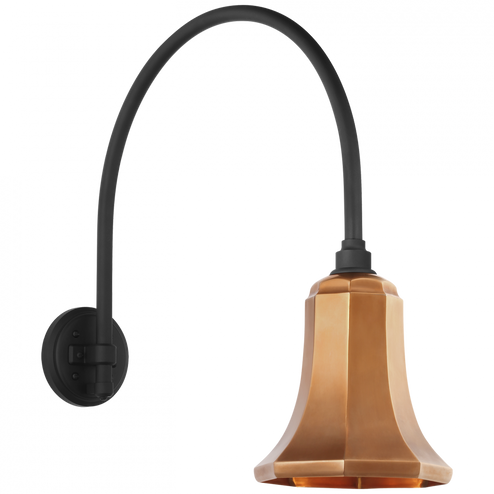 Academy 19.5'' Arched Mack Barn Light (279|TOB 2815MBK/S8-SC)