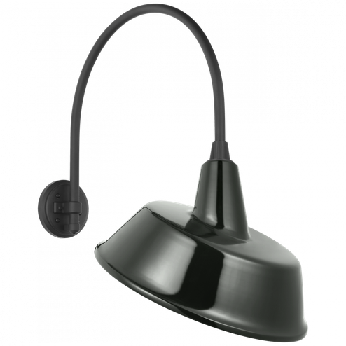 Academy 19.5'' Arched Mack Barn Light (279|TOB 2815MBK/S4-G)