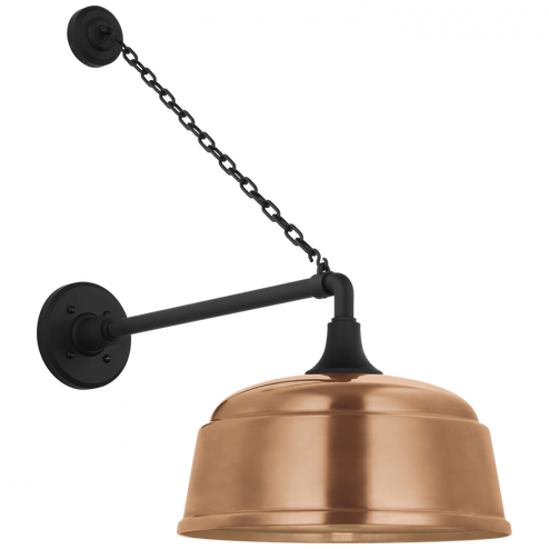 Academy 17.5'' Anchored Mack Barn Light (279|TOB 2813MBK/S6-SC)