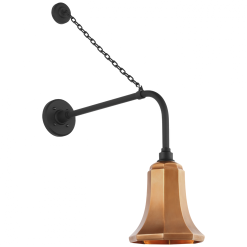 Academy 20'' Anchored Rex Barn Light (279|TOB 2810MBK/S8-SC)