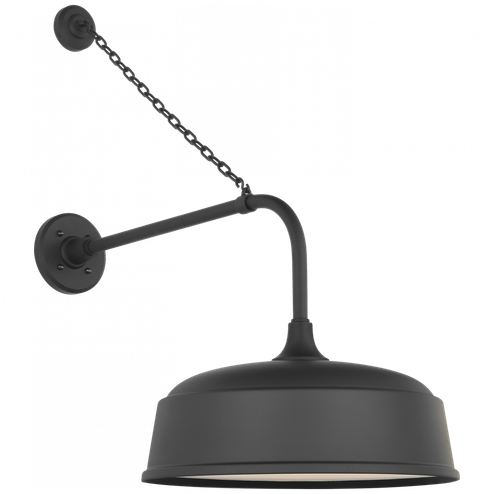Academy 20'' Anchored Rex Barn Light (279|TOB 2810MBK/S7-MBK)