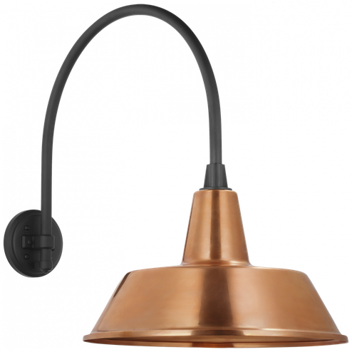 Academy 19.5'' Arched Mack Barn Light (279|TOB 2815MBK/S2-SC)
