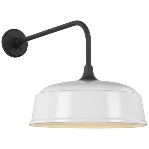 Academy 20'' Rex Barn Light (279|TOB 2809MBK/S7-WHT)