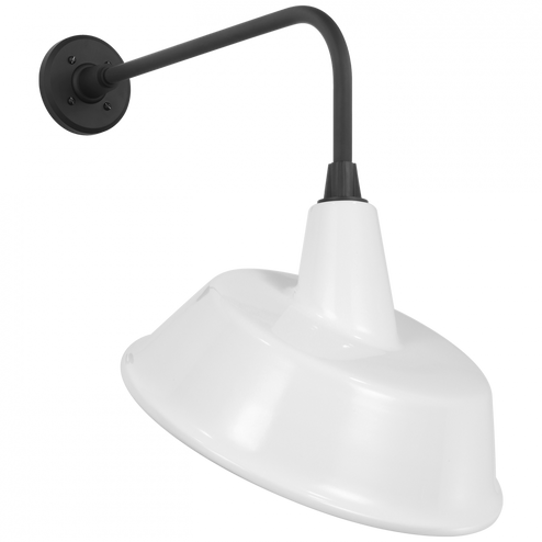 Academy 20'' Rex Barn Light (279|TOB 2809MBK/S4-WHT)