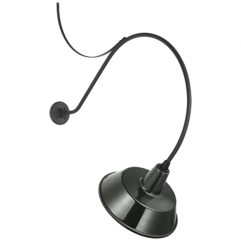 Academy 36'' Anchored Larrabee Barn Light (279|TOB 2807MBK/S2-G)