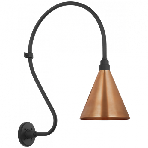 Academy 18'' Larrabee Barn Light (279|TOB 2805MBK/S10-SC)