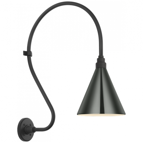 Academy 18'' Larrabee Barn Light (279|TOB 2805MBK/S10-G)