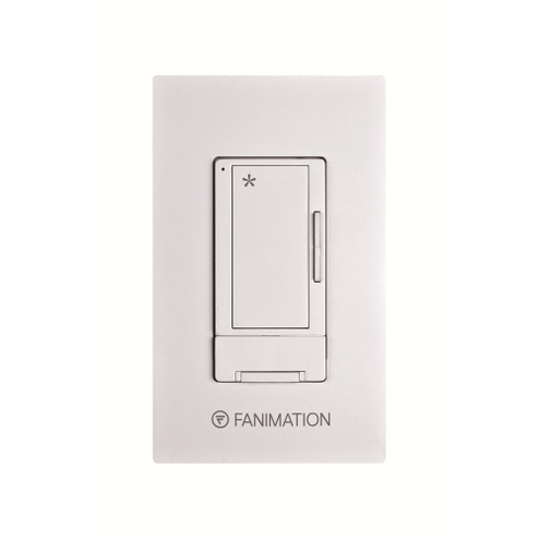 Ceiling Fan Wall Control with Receiver - 3 Speed Fan - White (90|WR505WH)