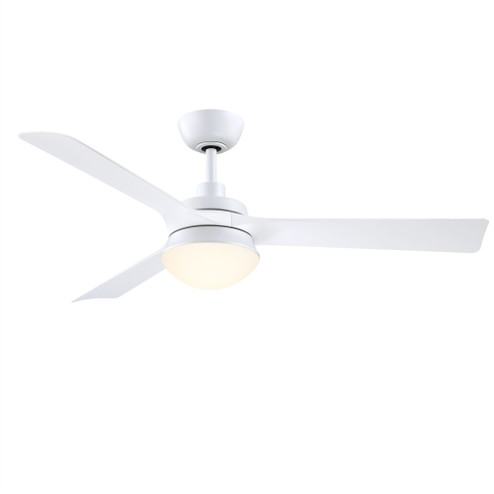 Barlow 52 Inch Indoor/Outdoor Ceiling Fan with LED CCT Select Light Kit (90|FP6807MW)