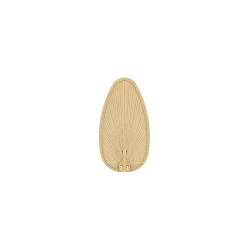 Islander DC 22 inch Indoor/Outdoor Ceiling Fan Narrow Oval Palm Blade Set of 5 - Natural (90|BPP4N)