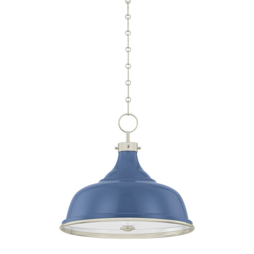 Painted No.1 Pendant (57|MDS300-PN/FBL)