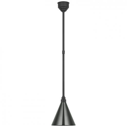 Academy 9'' Conical Savannah Pendant (279|TOB 5818MBK-G)
